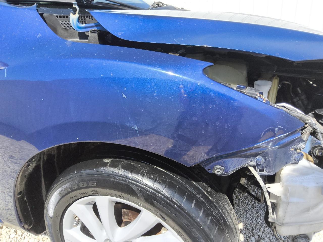 2012 Mazda 3 I Blue vin: JM1BL1V74C1670810 Damage: Right Front Fender, Chipped, 3