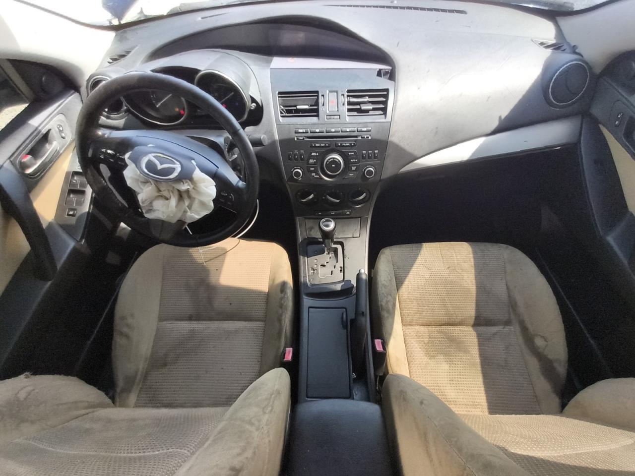 2012 Mazda 3 I Blue vin: JM1BL1V74C1670810 Damage: Right Front Seat, Stained, Permanent