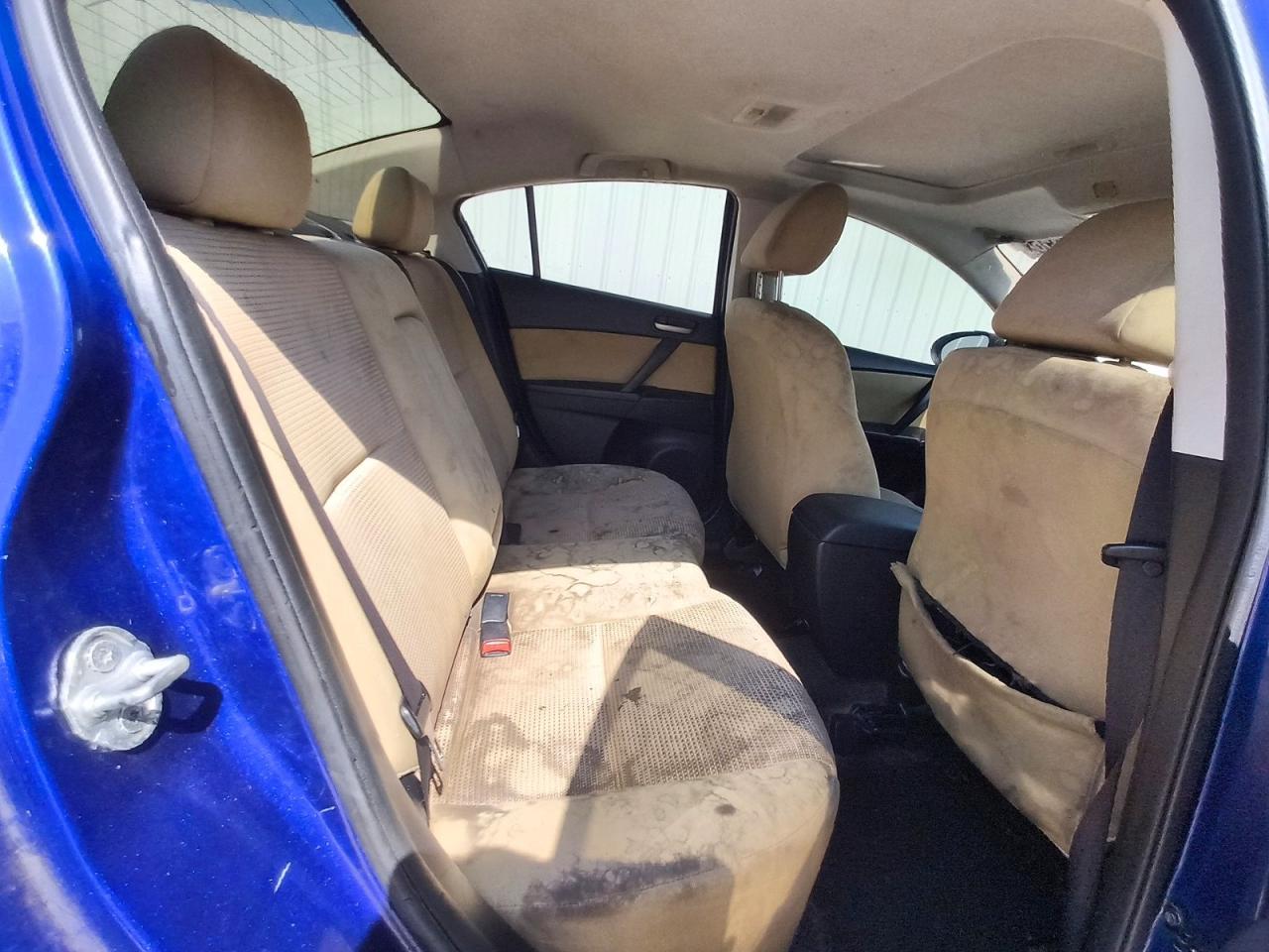 2012 Mazda 3 I Blue vin: JM1BL1V74C1670810