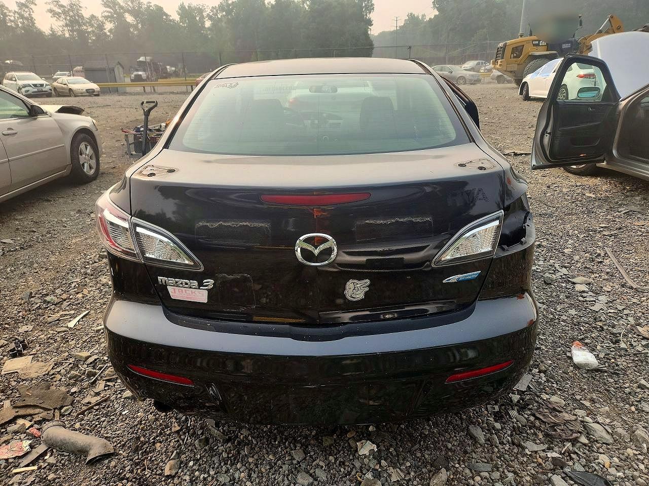 2012 Mazda 3 I Black vin: JM1BL1V74C1692158