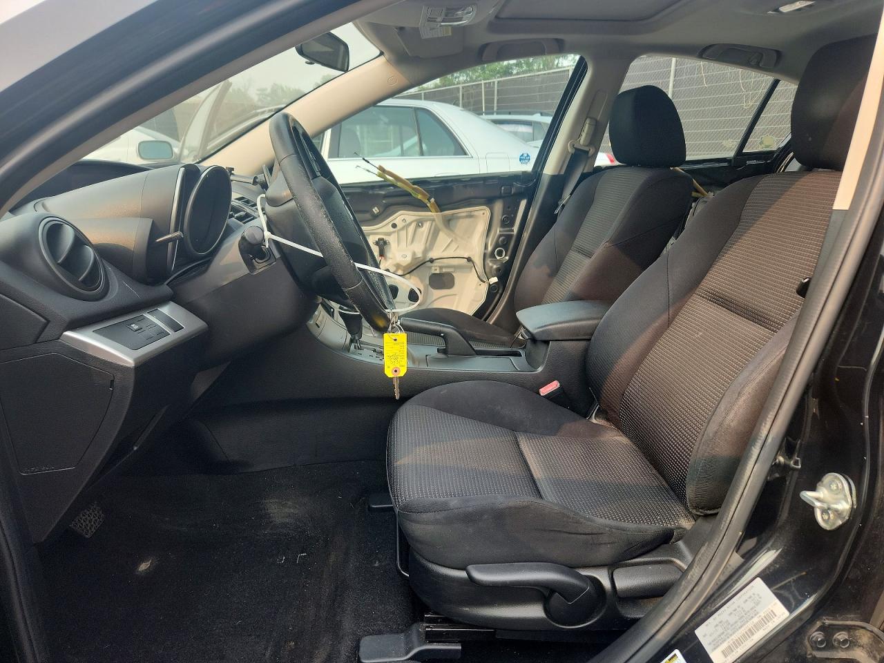 2012 Mazda 3 I Black vin: JM1BL1V74C1692158