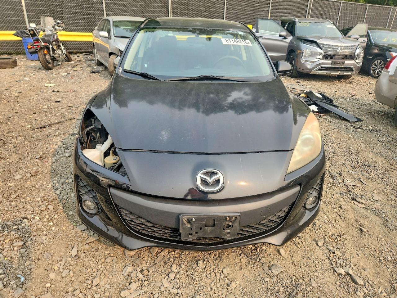 2012 Mazda 3 I Black vin: JM1BL1V74C1692158