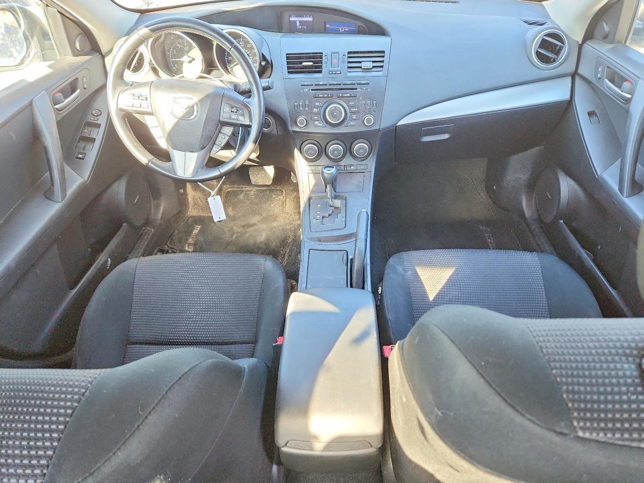 2013 Mazda 3 I Gray vin: JM1BL1V74D1825115