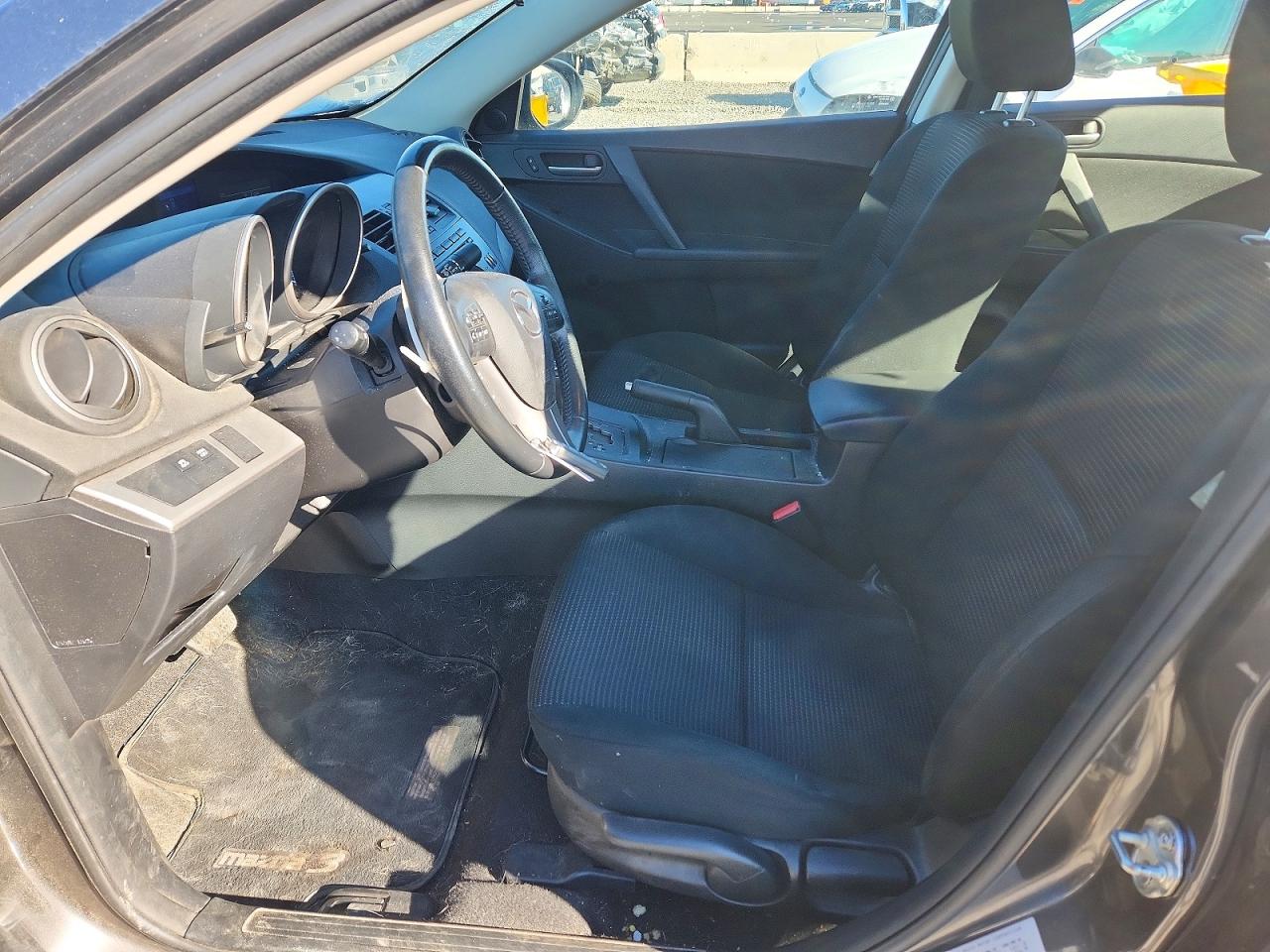 2013 Mazda 3 I Gray vin: JM1BL1V74D1825115