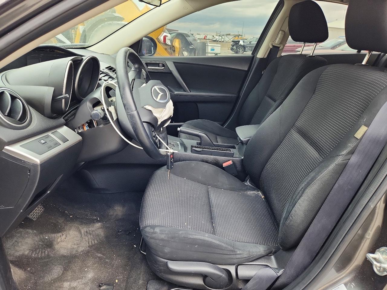 2012 Mazda 3 I Gray vin: JM1BL1V75C1528921