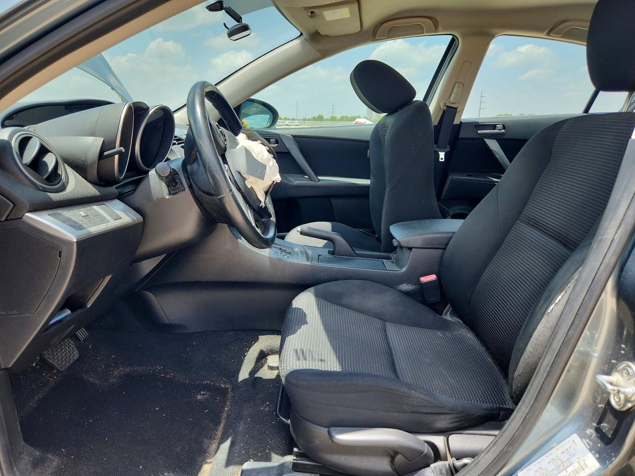 2012 Mazda 3 I Gray vin: JM1BL1V75C1570523
