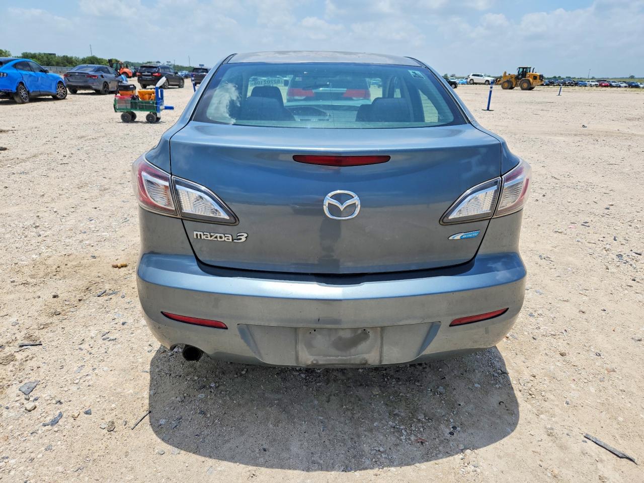 2012 Mazda 3 I Gray vin: JM1BL1V75C1570523