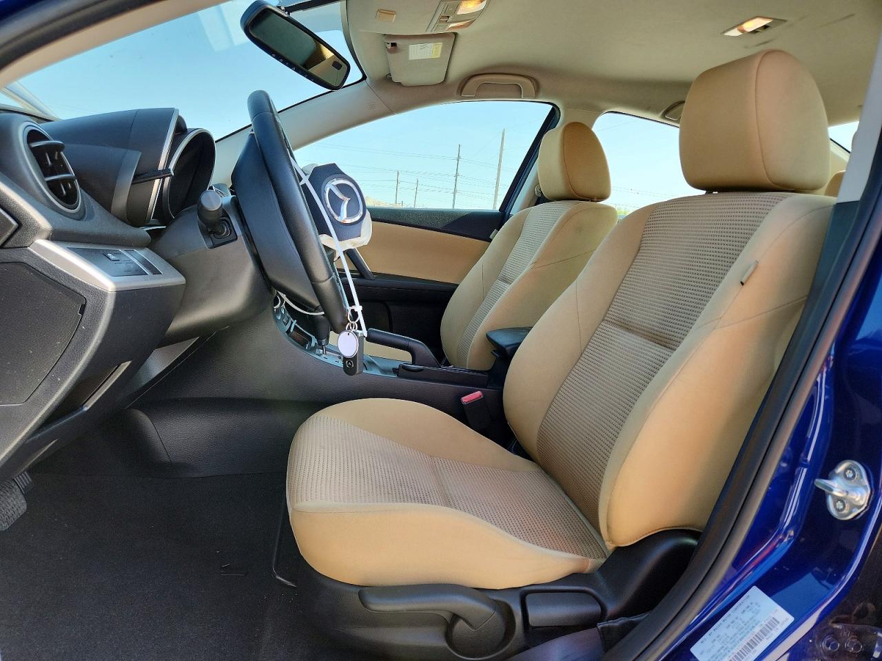 2012 Mazda 3 I Blue vin: JM1BL1V75C1576189