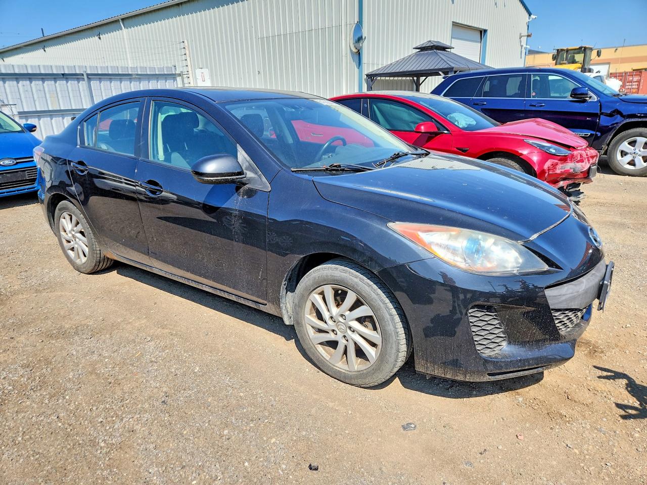 2012 Mazda 3 I Black vin: JM1BL1V75C1612978