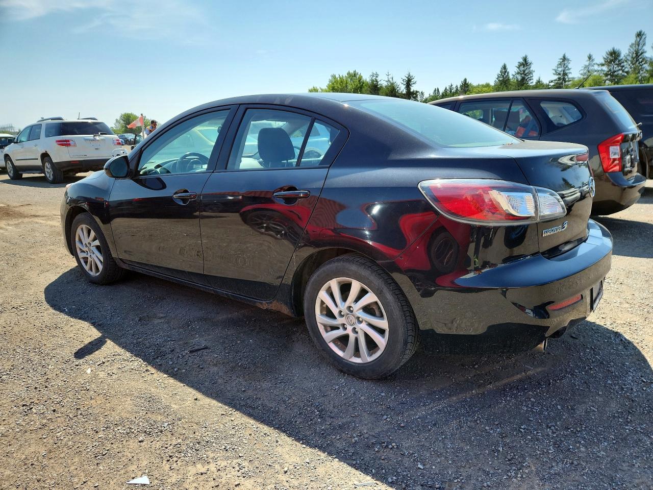 2012 Mazda 3 I Black vin: JM1BL1V75C1612978