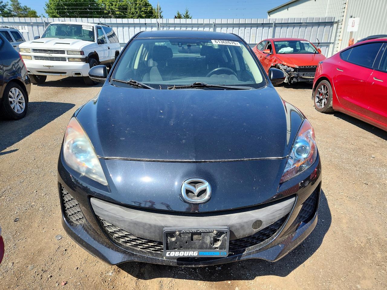2012 Mazda 3 I Black vin: JM1BL1V75C1612978