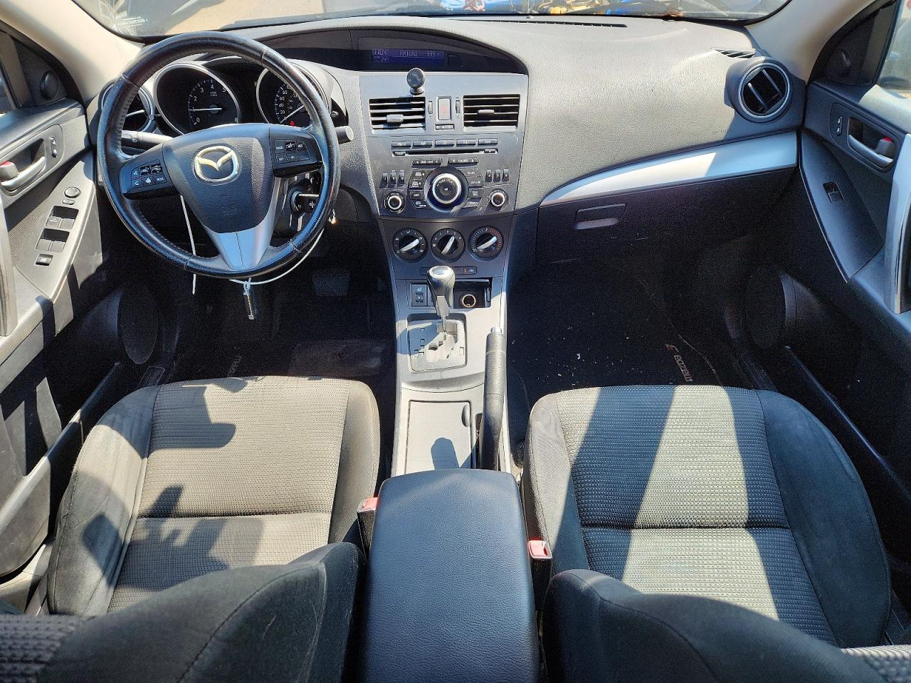 2012 Mazda 3 I Black vin: JM1BL1V75C1612978