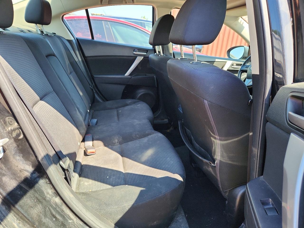 2012 Mazda 3 I Black vin: JM1BL1V75C1612978