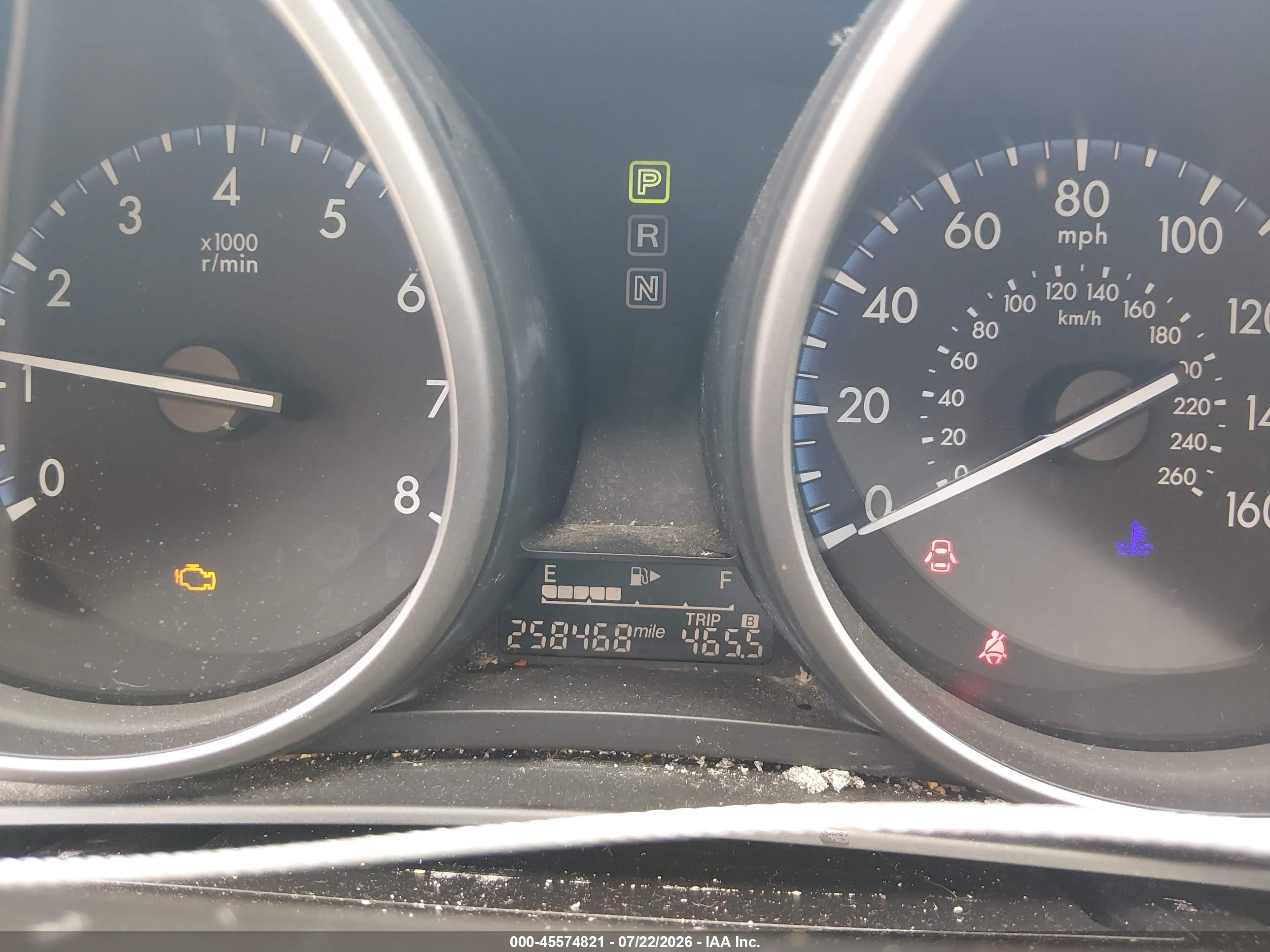 2012 Mazda Mazda3   Blue vin: JM1BL1V75C1618098