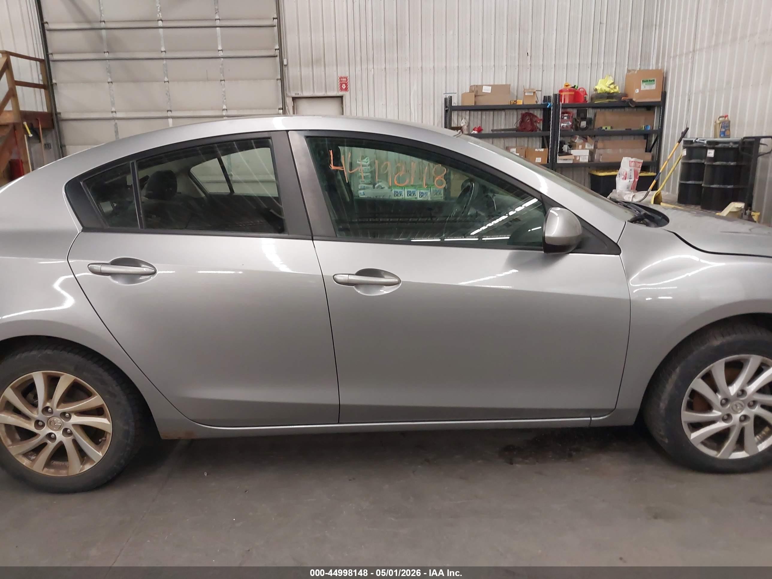 2012 Mazda Mazda3 I Touring Gray vin: JM1BL1V75C1624113