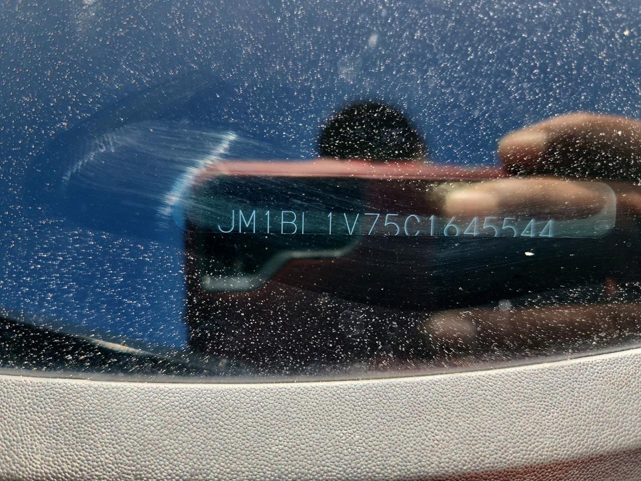 2012 Mazda 3 I Blue vin: JM1BL1V75C1645544