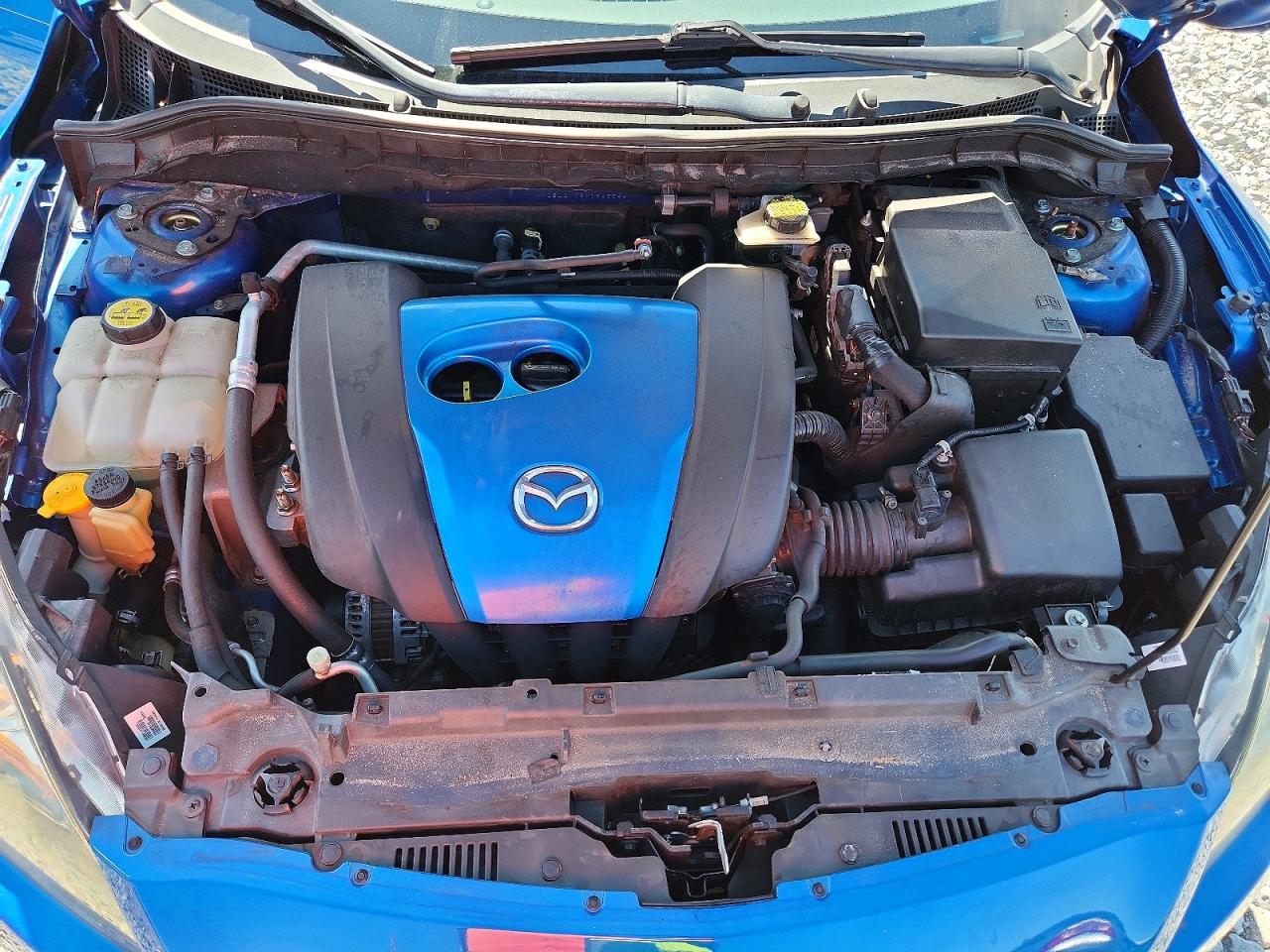 2012 Mazda 3 I Blue vin: JM1BL1V75C1645544