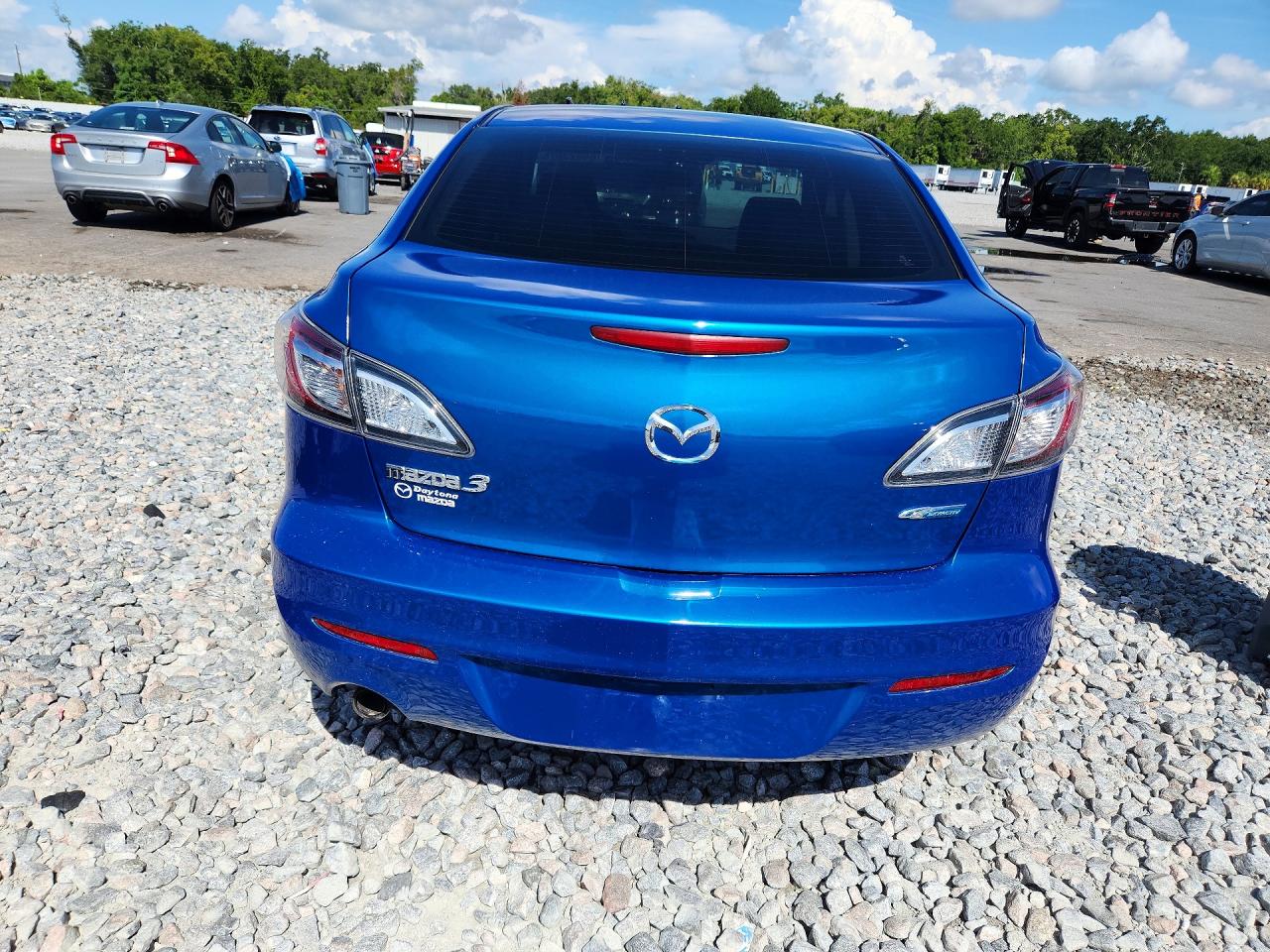 2012 Mazda 3 I Blue vin: JM1BL1V75C1645544