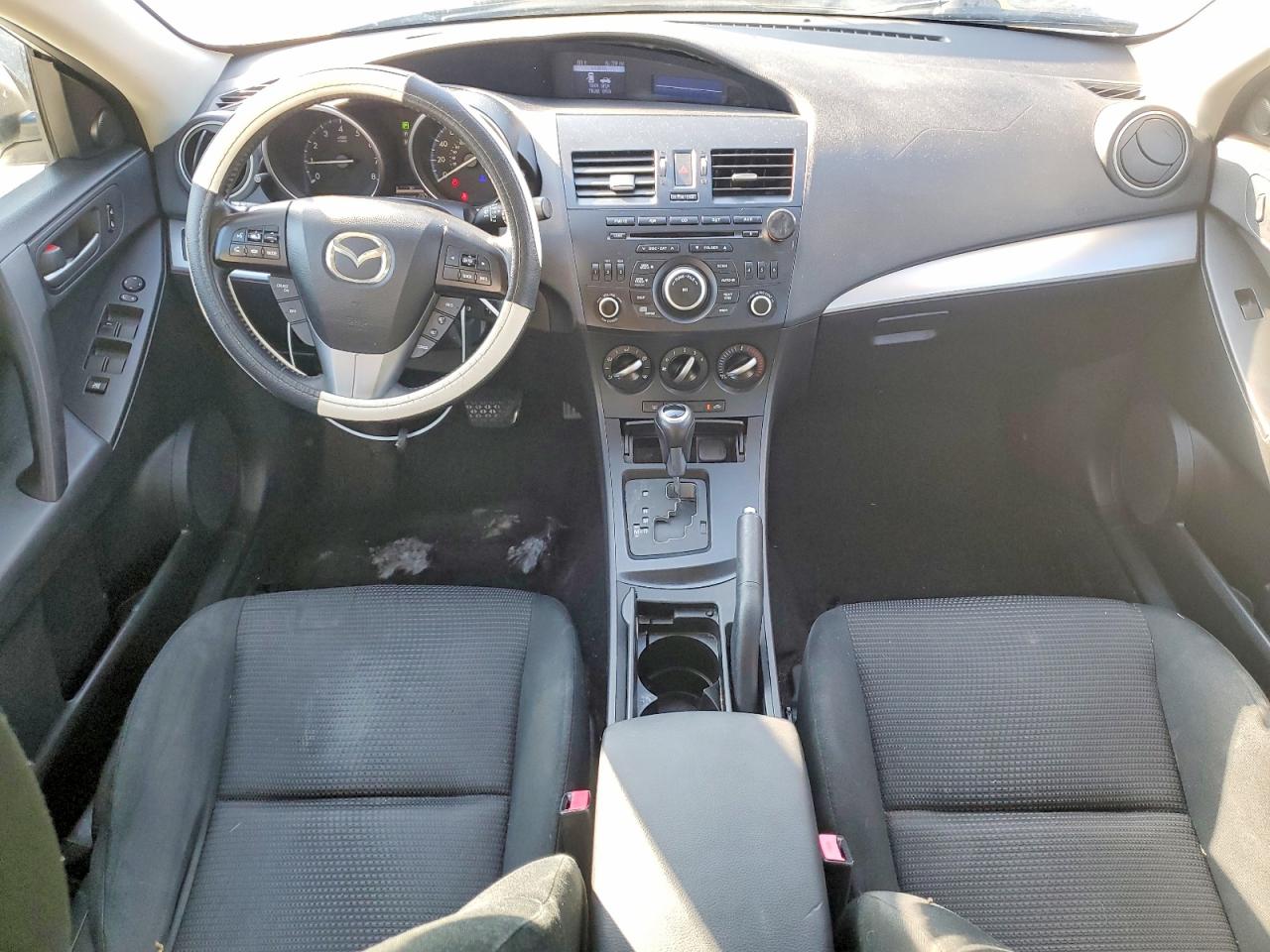 2012 Mazda 3 I White vin: JM1BL1V75C1690175