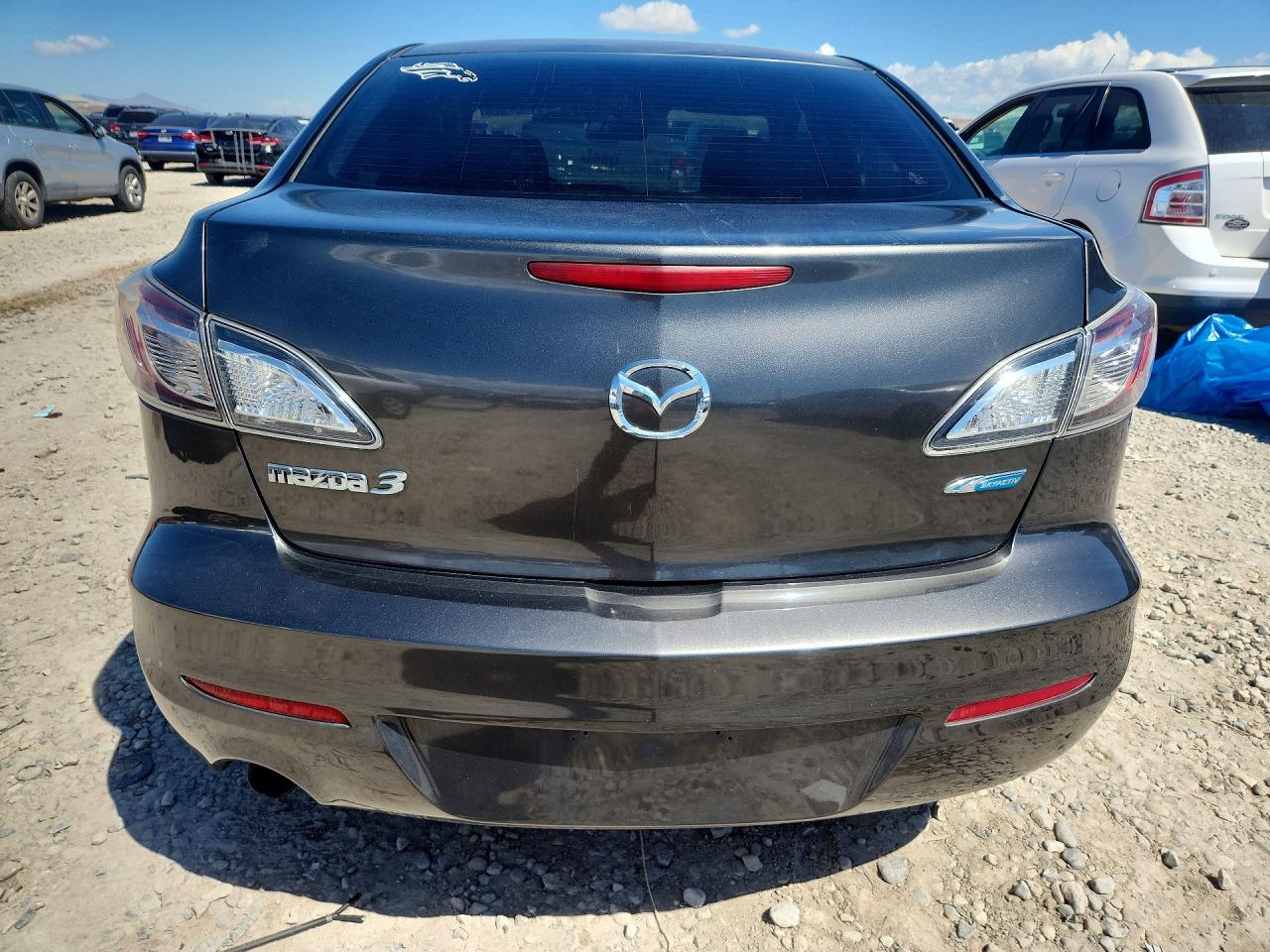2012 Mazda 3 I Charcoal vin: JM1BL1V76C1554993
