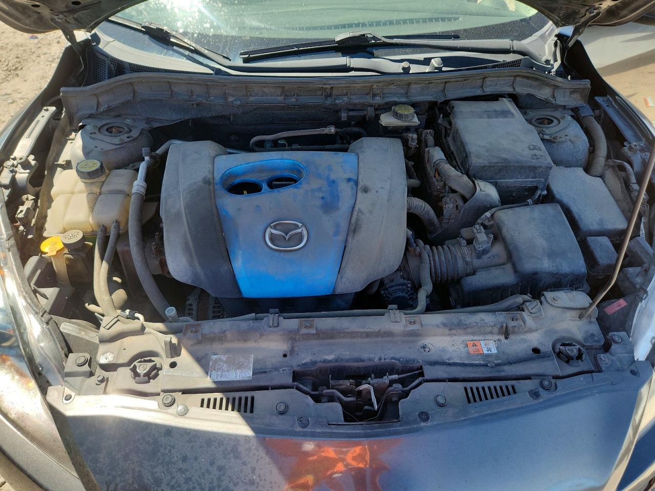 2012 Mazda 3 I Charcoal vin: JM1BL1V76C1554993