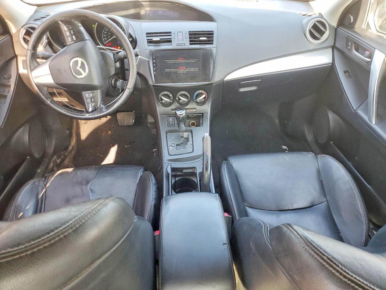 2012 Mazda 3 I Gray vin: JM1BL1V76C1610866