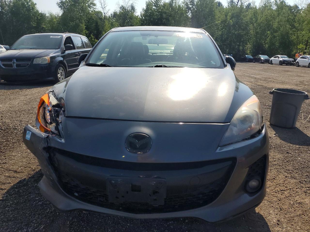 2012 Mazda 3 I Gray vin: JM1BL1V76C1610866