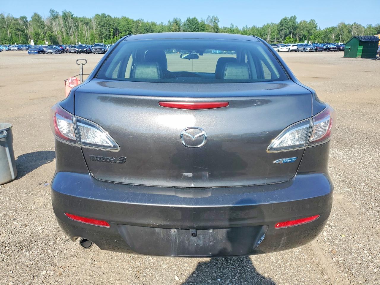 2012 Mazda 3 I Gray vin: JM1BL1V76C1610866