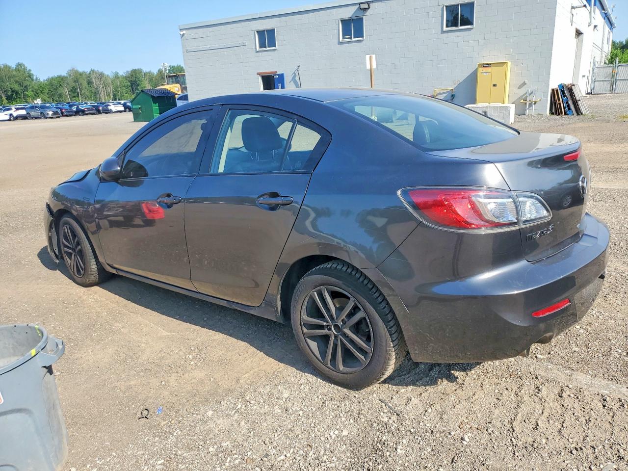 2012 Mazda 3 I Gray vin: JM1BL1V76C1610866