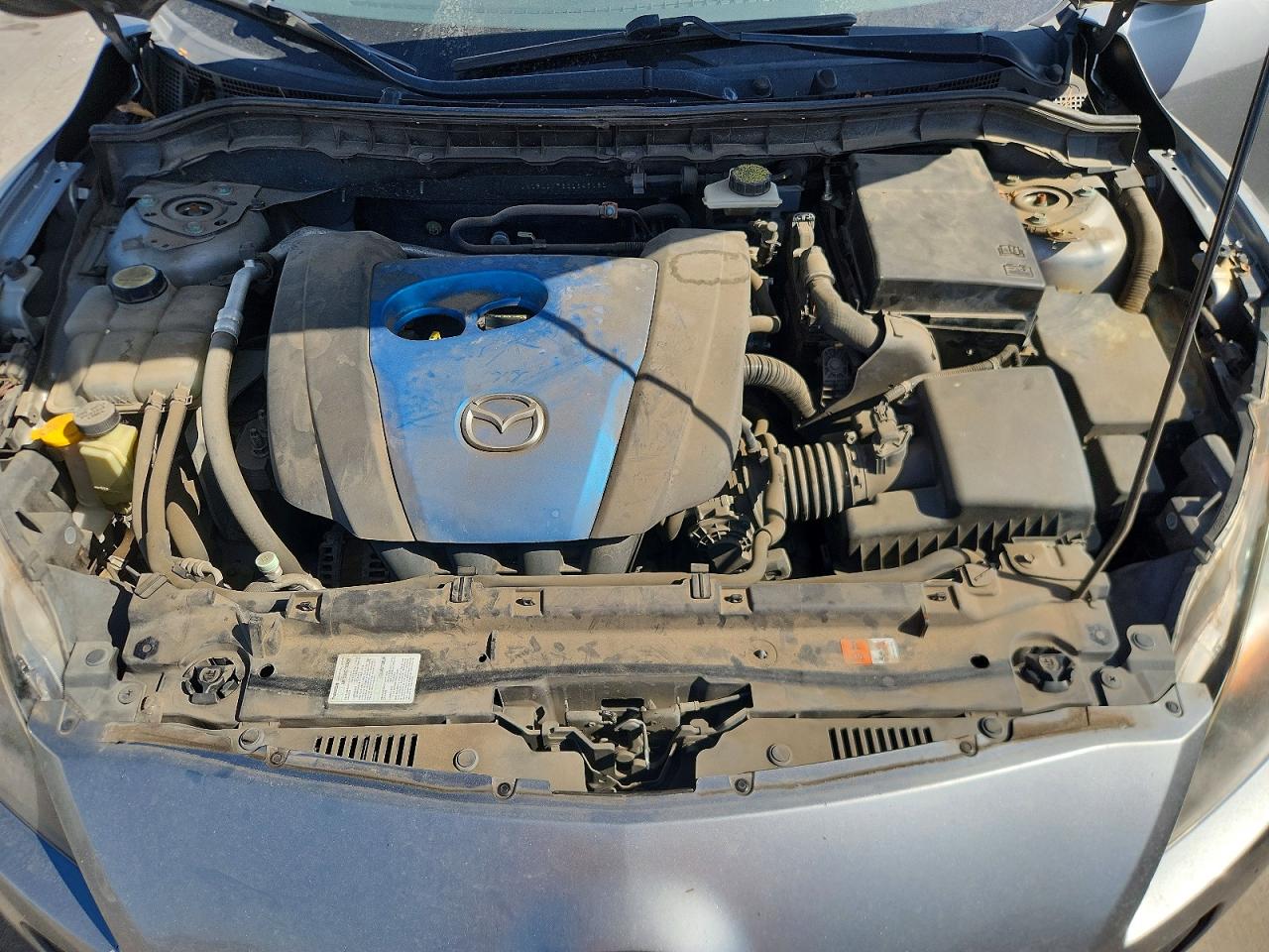 2012 Mazda 3 I Silver vin: JM1BL1V76C1645181