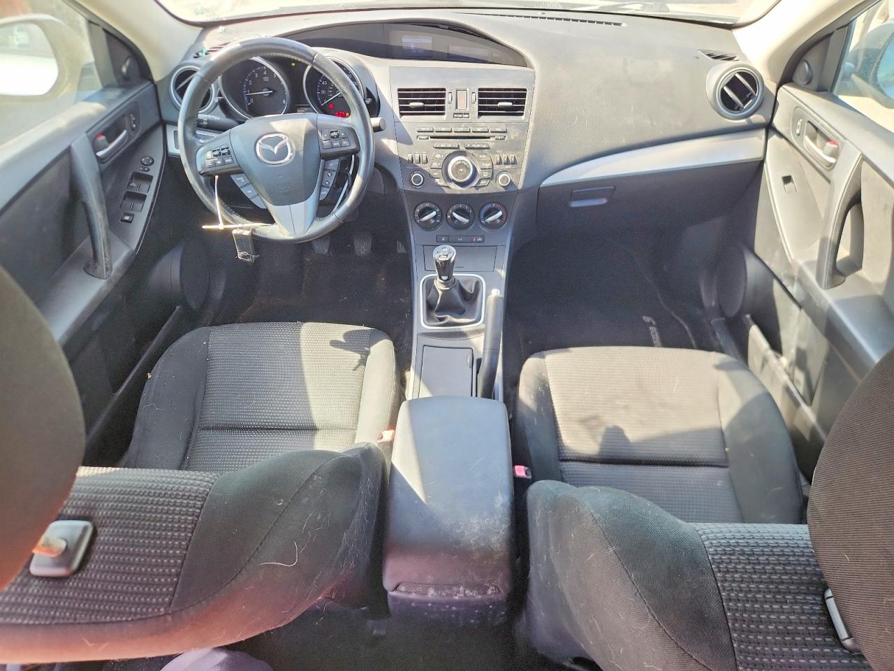 2012 Mazda 3 I Silver vin: JM1BL1V76C1645181
