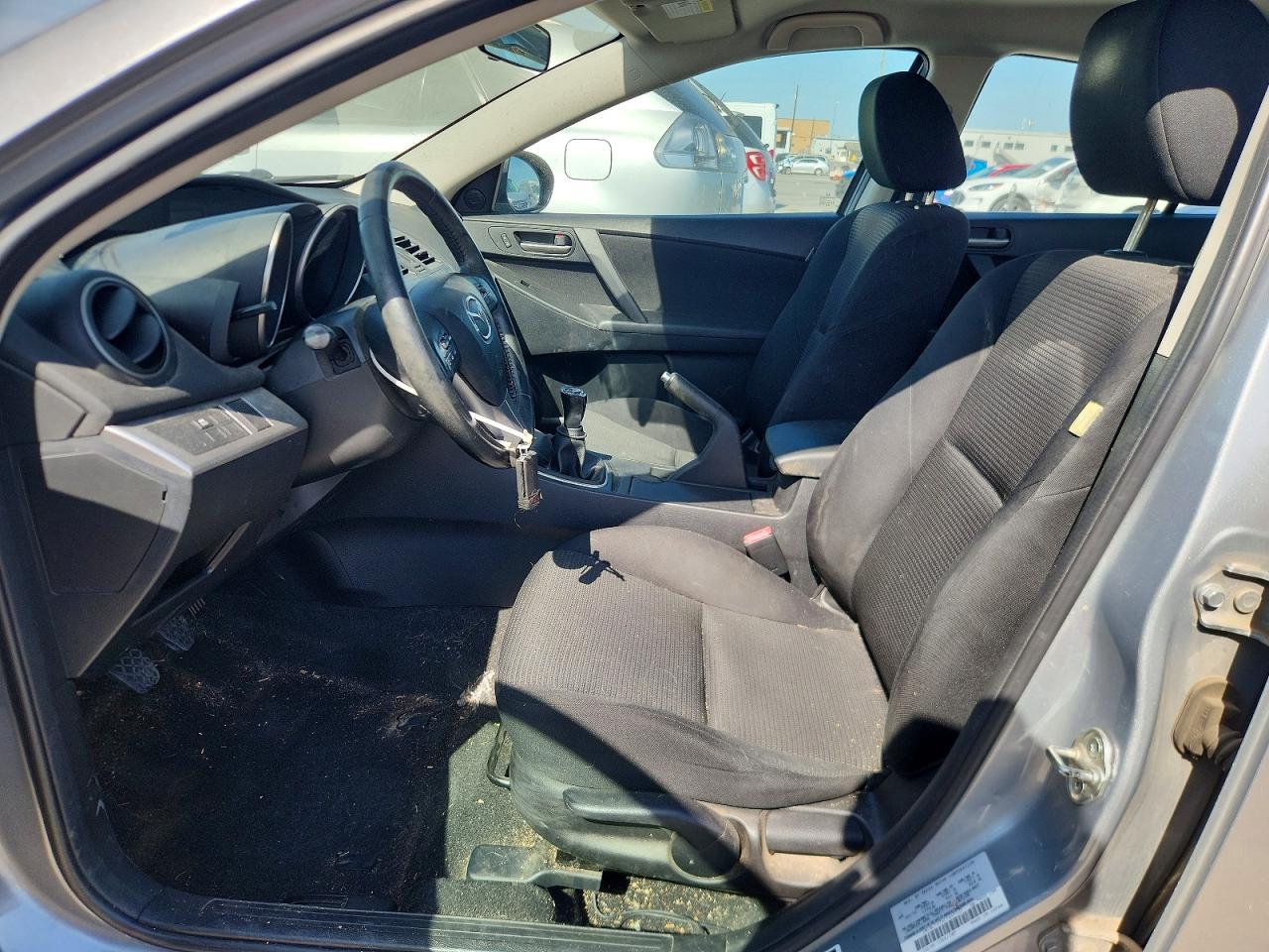 2012 Mazda 3 I Silver vin: JM1BL1V76C1645181