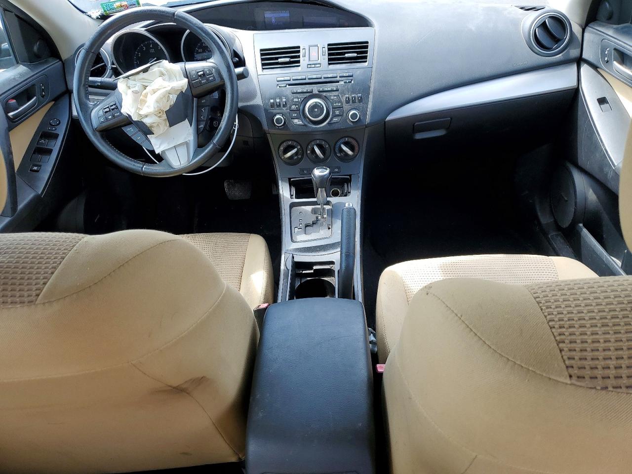 2012 Mazda 3 I Gray vin: JM1BL1V76C1655838