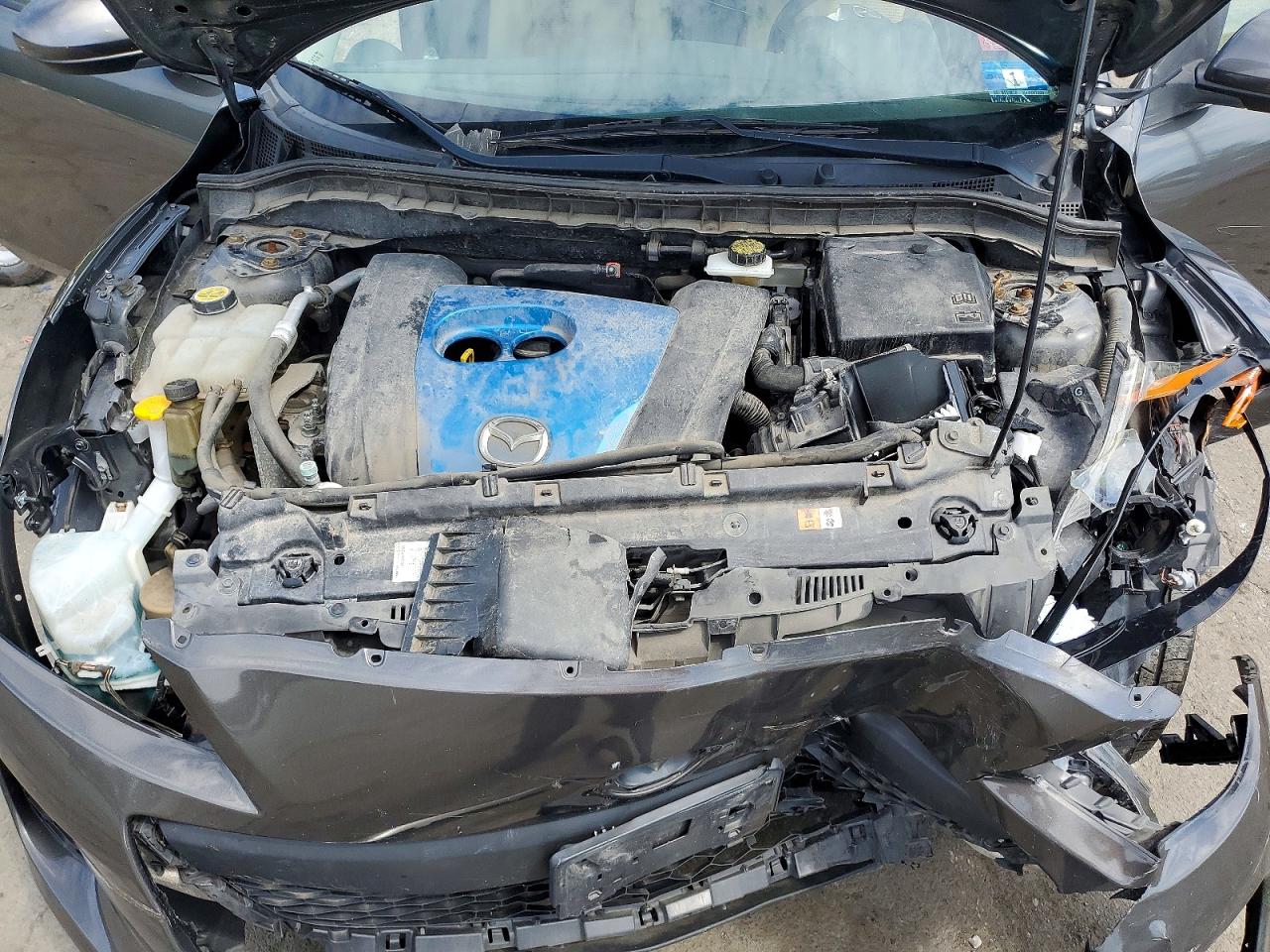 2012 Mazda 3 I Gray vin: JM1BL1V76C1655838
