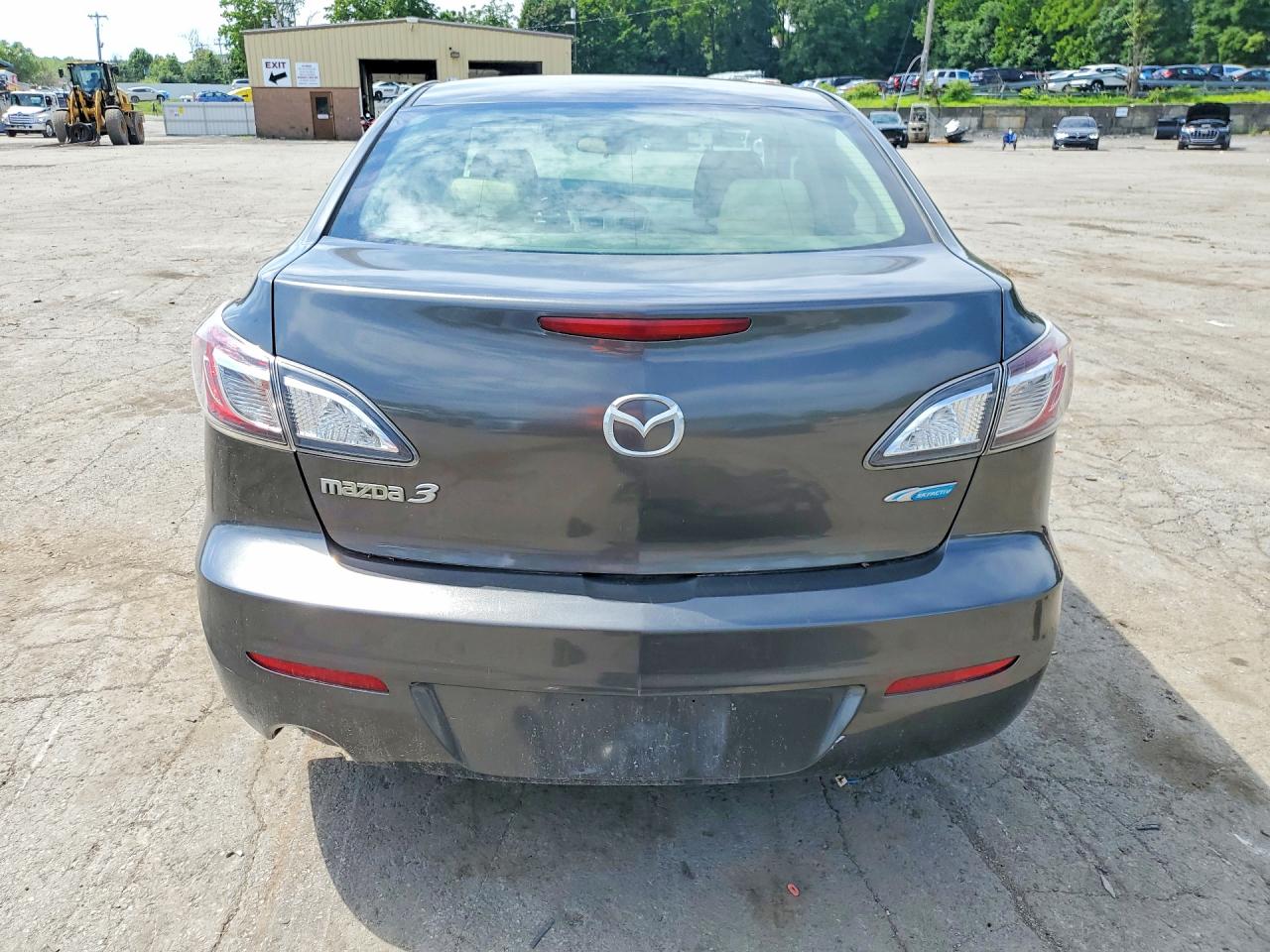 2012 Mazda 3 I Gray vin: JM1BL1V76C1655838