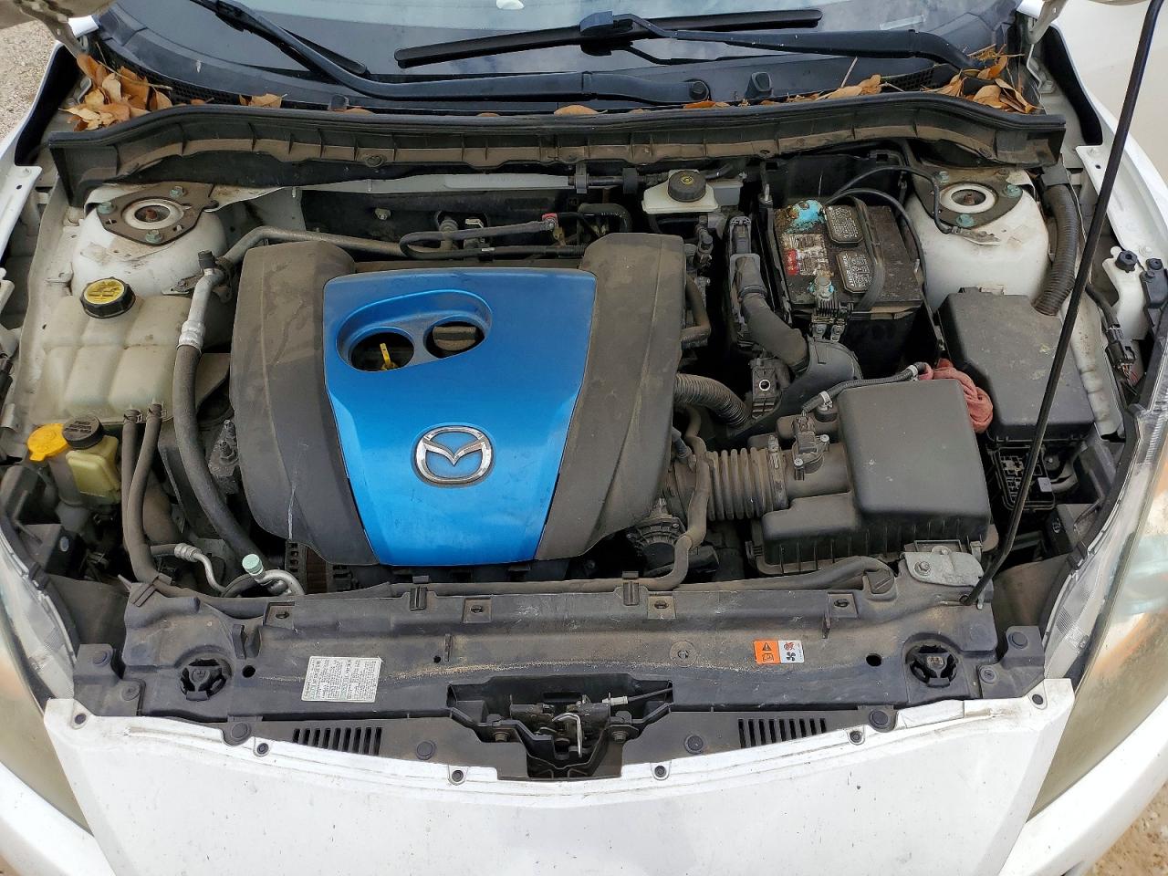 2012 Mazda 3 I White vin: JM1BL1V76C1656892