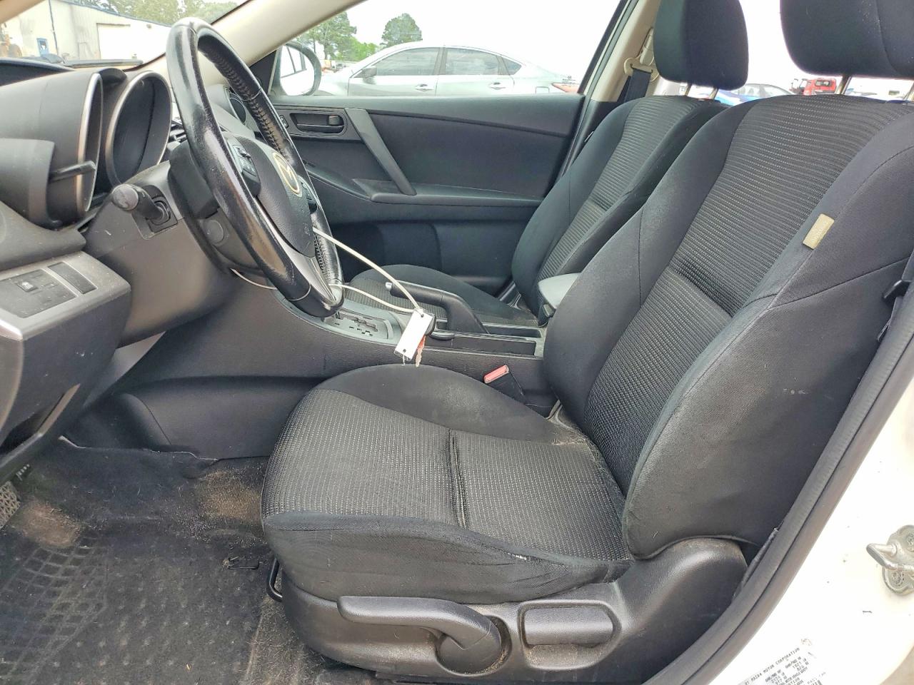 2012 Mazda 3 I White vin: JM1BL1V76C1656892