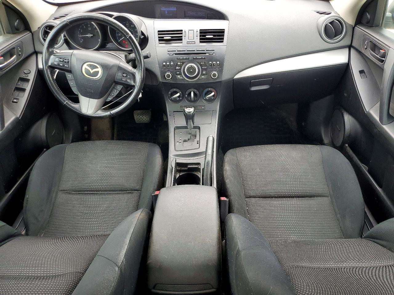 2012 Mazda 3 I White vin: JM1BL1V76C1656892