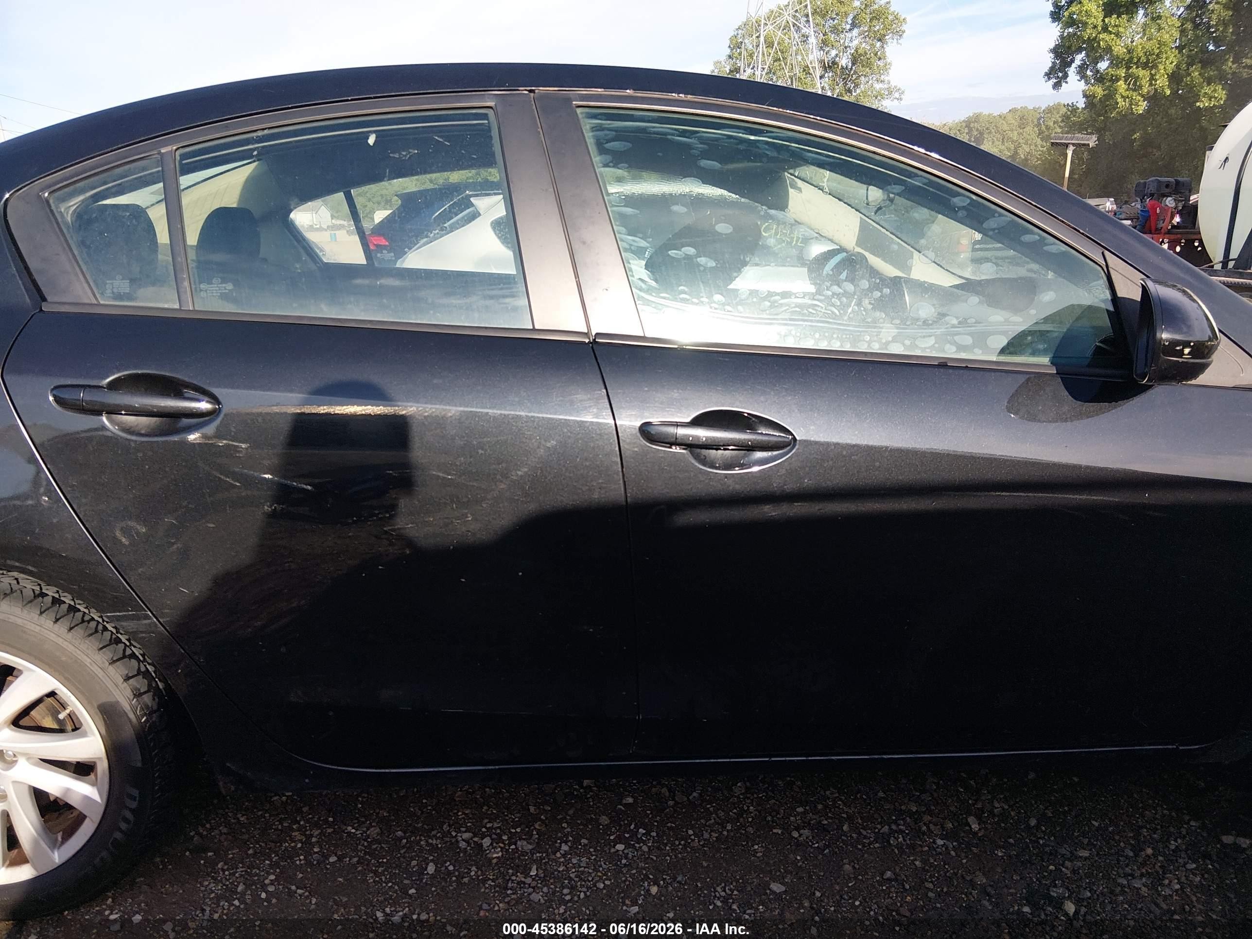 2012 Mazda Mazda3 I Touring Black vin: JM1BL1V76C1671280