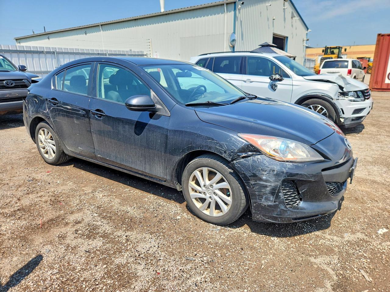 2012 Mazda 3 I Black vin: JM1BL1V76C1672980