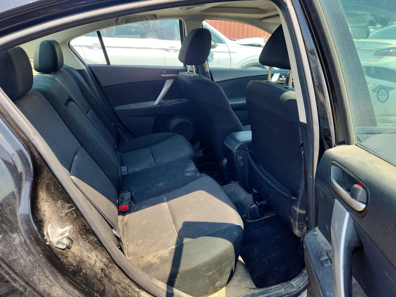 2012 Mazda 3 I Black vin: JM1BL1V76C1672980