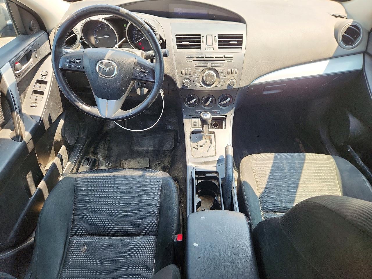 2012 Mazda 3 I Black vin: JM1BL1V76C1672980