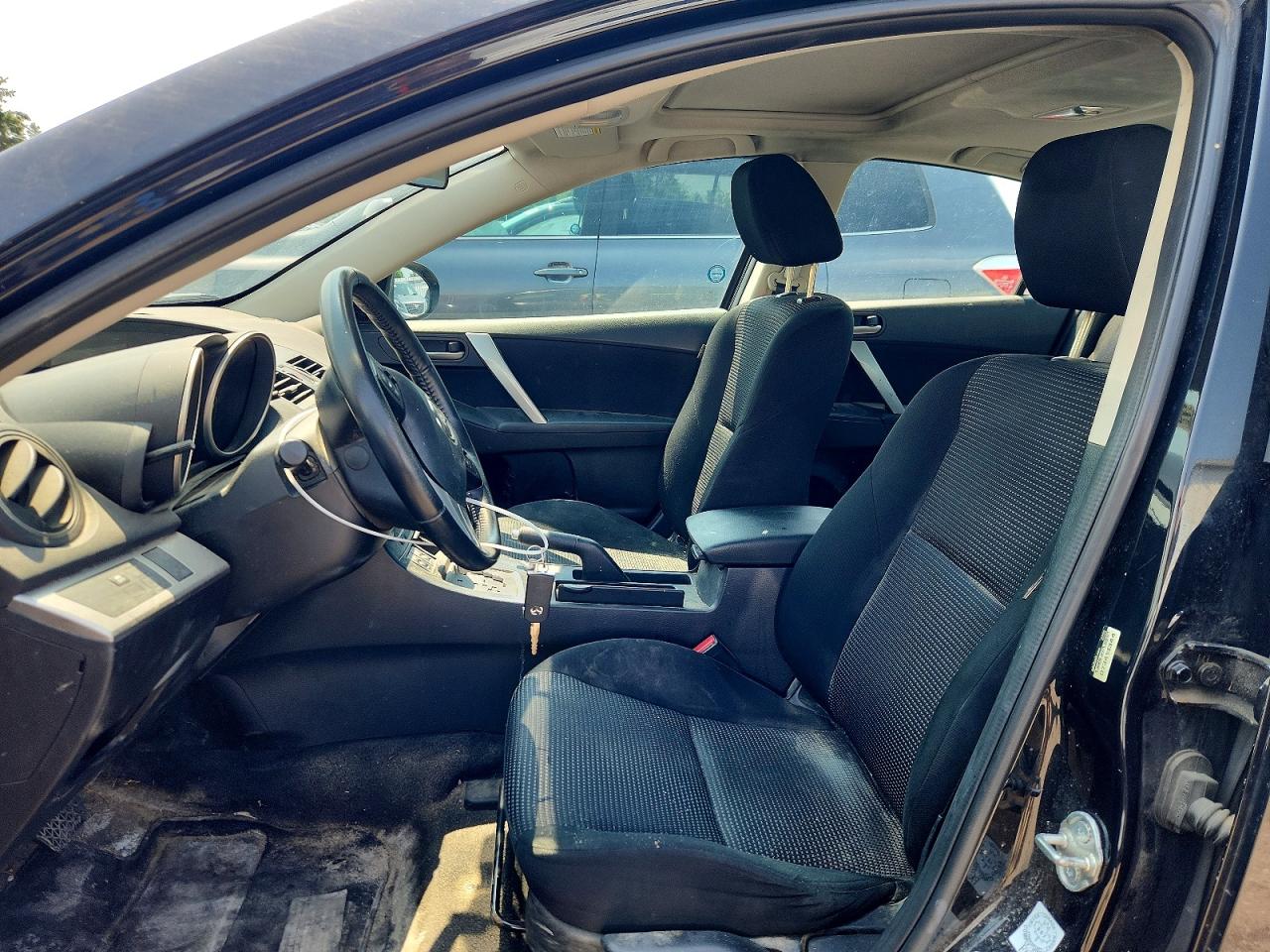 2012 Mazda 3 I Black vin: JM1BL1V76C1672980