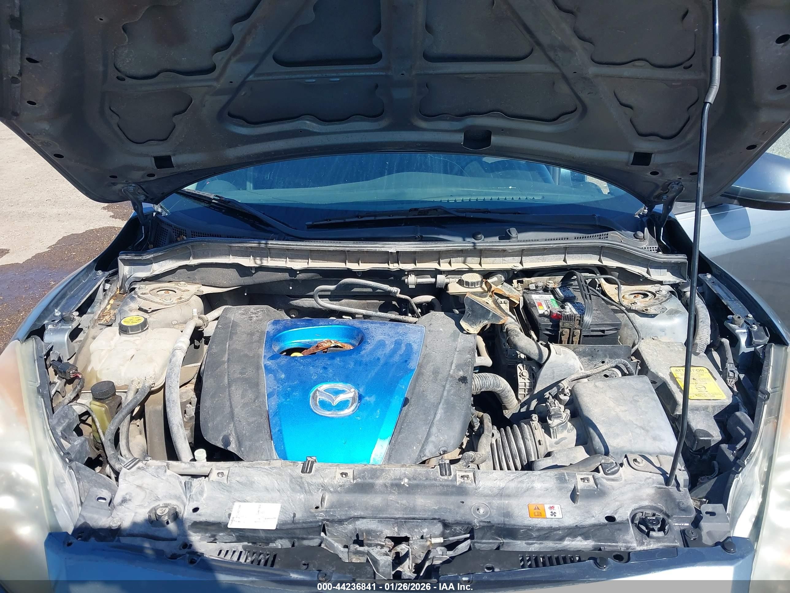 2012 Mazda Mazda3 I Touring Синий vin: JM1BL1V76C1676883