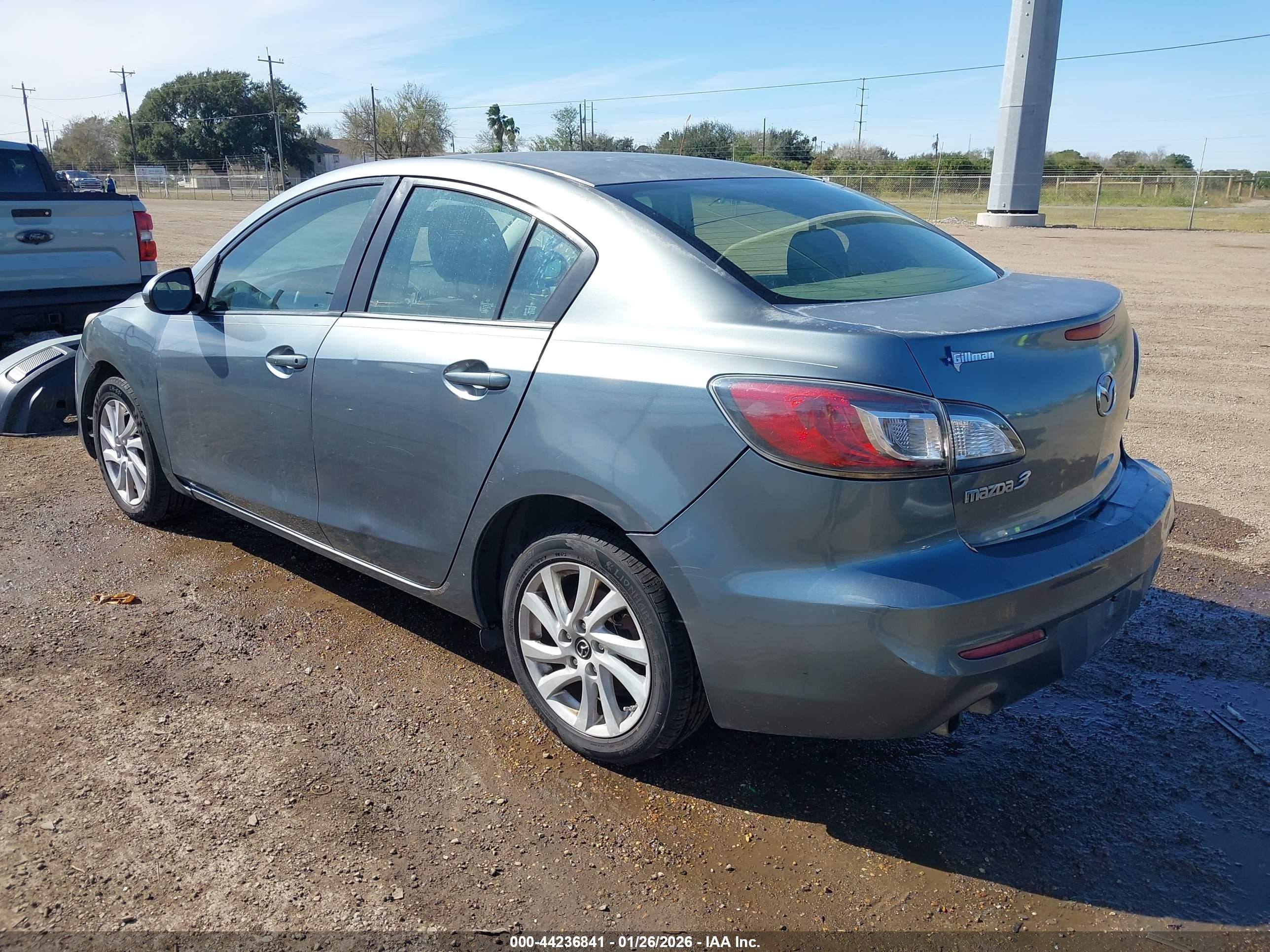 2012 Mazda Mazda3 I Touring Синий vin: JM1BL1V76C1676883