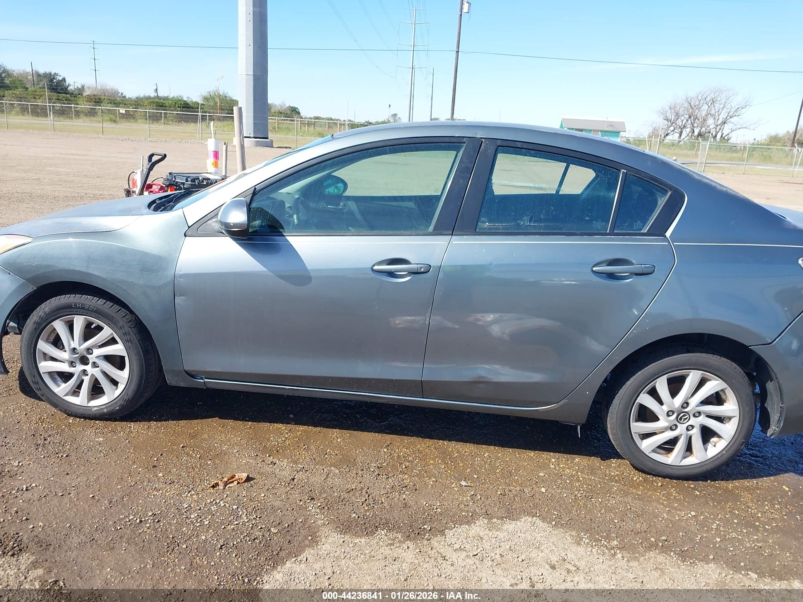 2012 Mazda Mazda3 I Touring Синий vin: JM1BL1V76C1676883