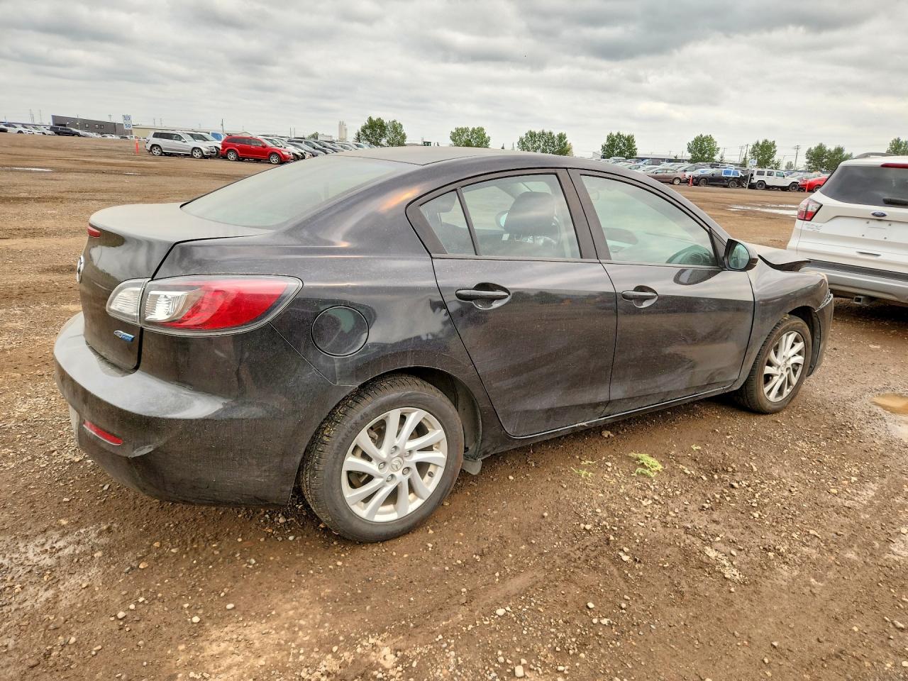 2012 Mazda 3 I Black vin: JM1BL1V76C1686491