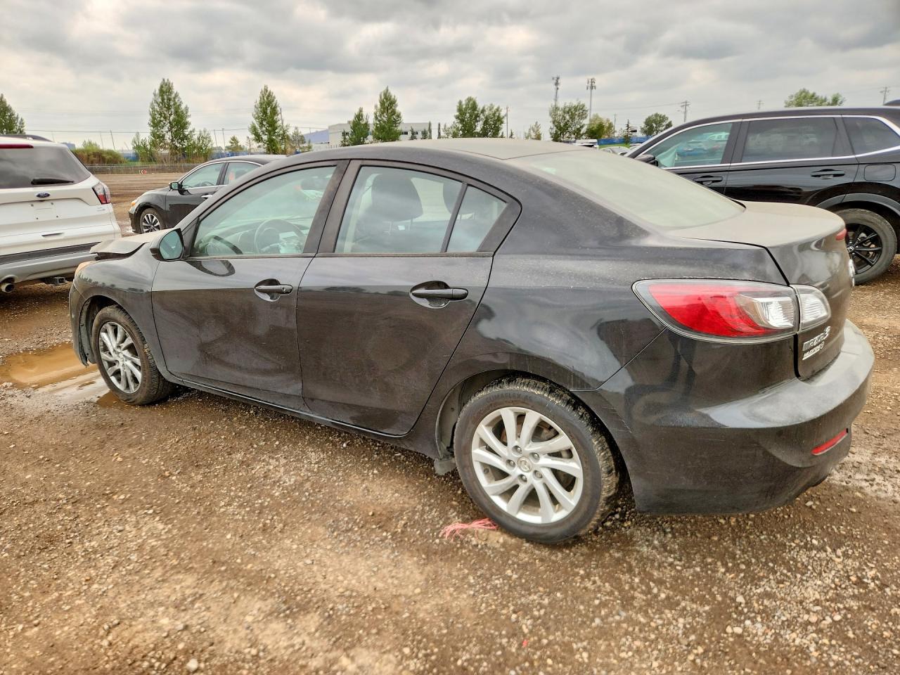 2012 Mazda 3 I Black vin: JM1BL1V76C1686491