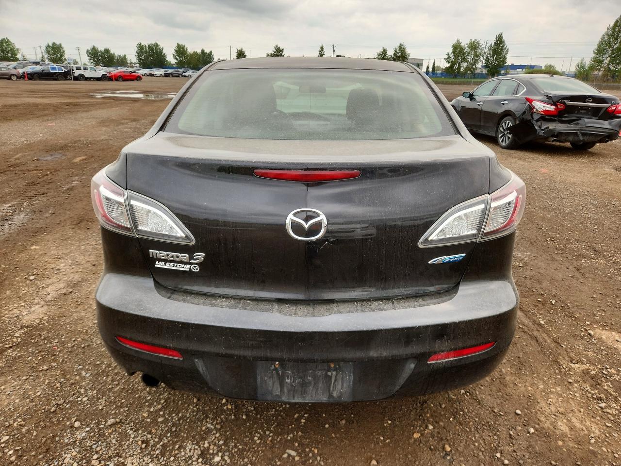 2012 Mazda 3 I Black vin: JM1BL1V76C1686491
