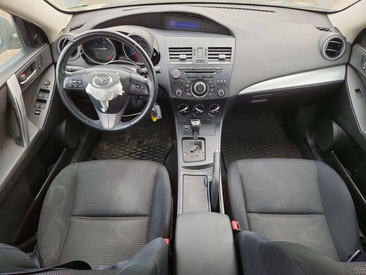 2012 Mazda 3 I Black vin: JM1BL1V76C1686491